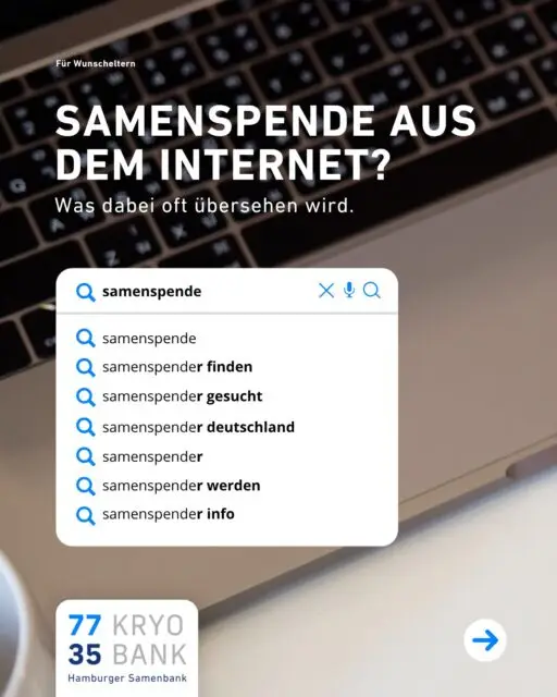 Der einfache Weg ist nicht immer der geregelte.
Bei der 77 35 Kryobank stehen rechtliche Klarheit, standardisierte Untersuchungen und persönliche Begleitung von Anfang an im Vordergrund. 
Sprechen Sie uns gern an.

#samenspende #wunscheltern #kinderwunsch #norddeutschland