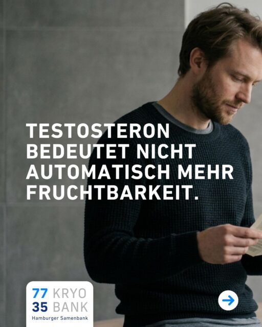 Testosteron und Fruchtbarkeit hängen anders zusammen, als viele denken. Medizinische Anwendungen gehören in ärztliche Begleitung. Zur Einlagerung von Spermien informieren wir Sie gern.